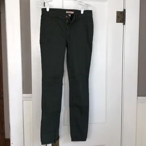 Forest Green Skinny Jeans